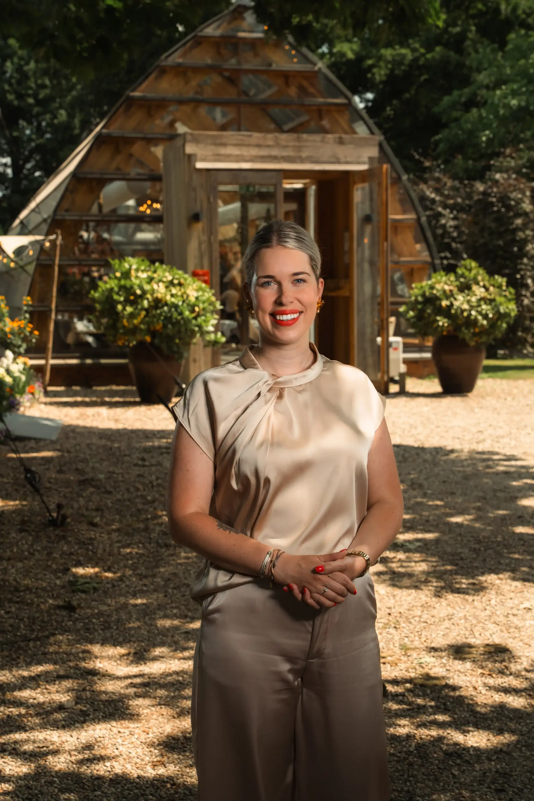Gastvrouw Marjolein van der Ham